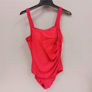 Women's Size 8 Miradonna by Miraclesuit Red Swinsuit